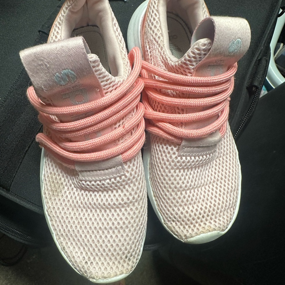 adidas Kids Sneakers in Pink and White